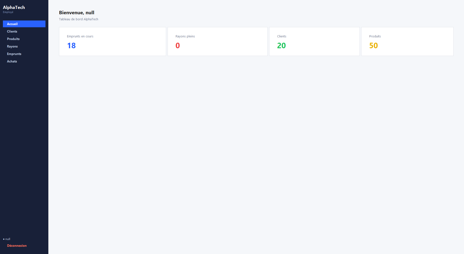 projet de fin d année JAVA